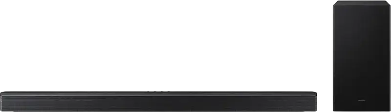 Samsung HW-B450 2.1 Channel Soundbar with Wireless Subwoofer, 300W RMS, Bluetooth, HDMI, Optical, Bass Boost, Voice Enhance, Black