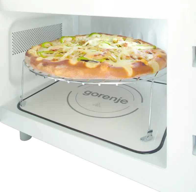 Cuptor cu microunde Gorenje MO4250CLI cu Grill Quartz, Liber de Instalare, Capacitate 20L, Putere 700W/800W, Control Mecanic, Bej