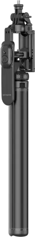 Proove Elevate X Selfie Stick and Tripod Hybrid, 205.5 cm Max Length, Aluminum Alloy & ABS, Integrated Tripod Base with Remote Control, Black
