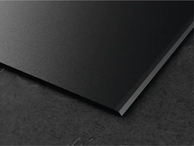 AEG NII64B30AZ 8000 Sense Boil+Fry Built-in Induction Hob, SaphirMatt Vitroceramic Surface, 4 Zones, Bridge Function, PowerBoost, Black, 61x52 cm