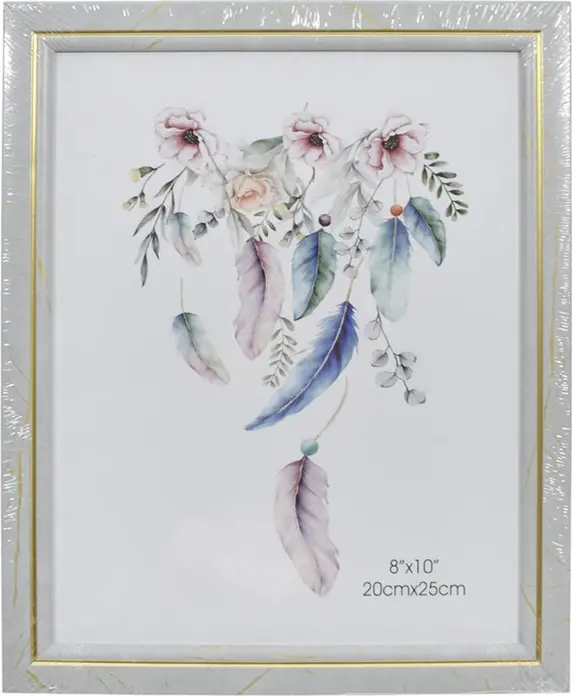 Classic Photo Frame for 20x25cm (8x10 inch) Pictures, Elegant Home Decor Picture Frame for Wall or Tabletop Display