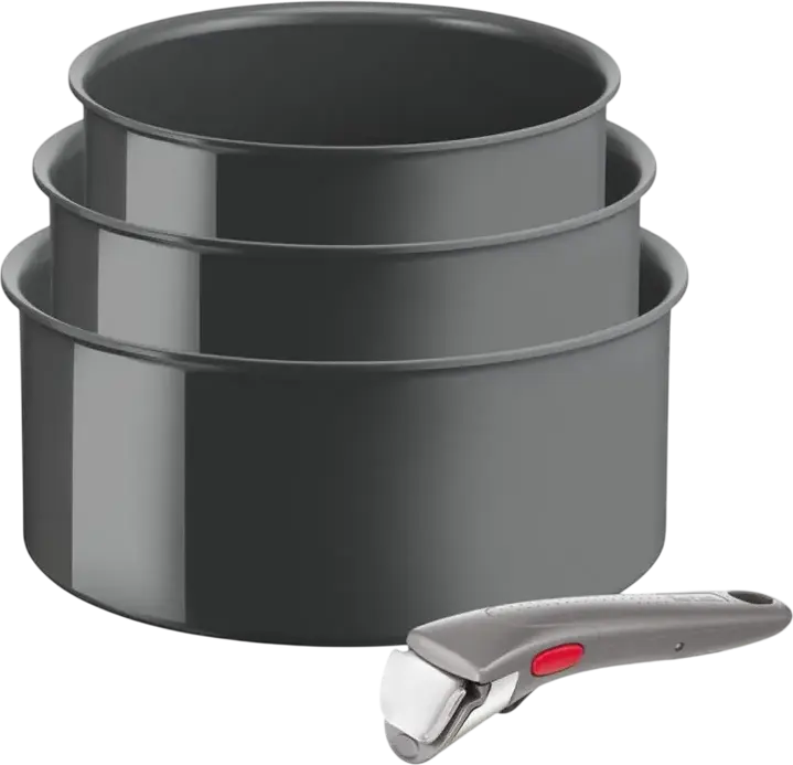 Set de vase Tefal L2609402, Gri