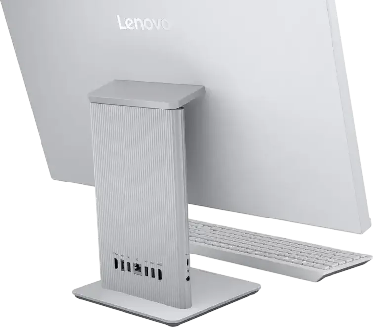 All-in-One Lenovo IdeaCentre AIO 27IRH9, Intel Core 7 240H, 16GB DDR5 RAM, 512GB SSD, Ecran 27" FHD IPS Anti-reflexie, Camera 5MP, Cloud Grey