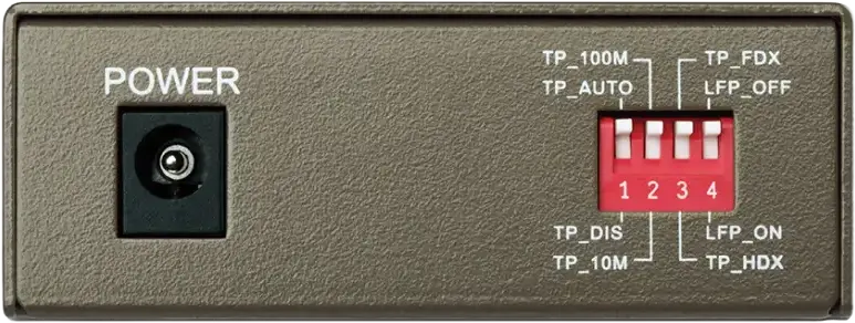 TP-Link MC112CS WDM Fast Ethernet Media Converter, Single-Mode Fiber SC, RJ45 Copper Port, 20km Distance, Link Fault Pass Through (LFP)