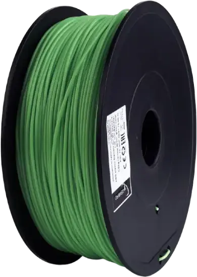 Gembird FF-3DP-ABS1.75-02-G ABS 3D Printer Filament, 1.75mm Diameter, Green, High Impact Strength and Heat Resistance, 0.6kg Spool