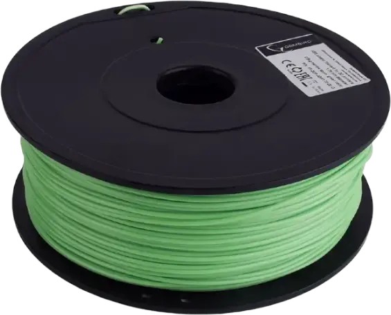 Gembird FF-3DP-ABS1.75-02-G ABS 3D Printer Filament, 1.75mm Diameter, Green, High Impact Strength and Heat Resistance, 0.6kg Spool