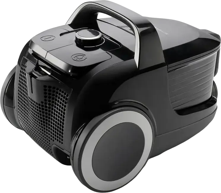 Gorenje VCEA03GALBKCY G-FORCE AIR LITE Bagless Cylinder Vacuum Cleaner, 700W, 180W Suction, 3.3L Container, Double HEPA Filter, Black