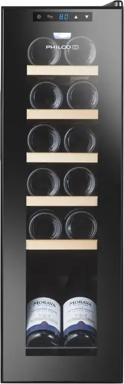 Dulap pentru vin Philco PW12KF, Negru