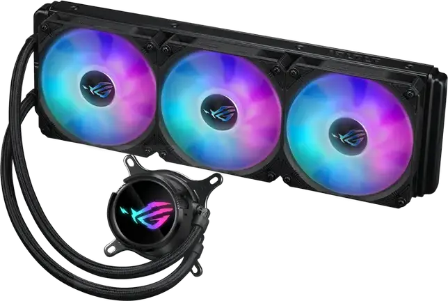 Răcitor CPU AIO ASUS ROG Strix LC III 360 ARGB, Radiator Aluminiu 360mm, Pompa Asetek Gen7 V2, 3 Ventilatoare 120mm AF-12S ARGB, Intel LGA 1851/1700/1200/115X, AMD AM5/AM4