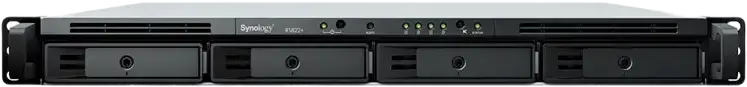 Stocare atașată la rețea SYNOLOGY RS822+, Argintiu
