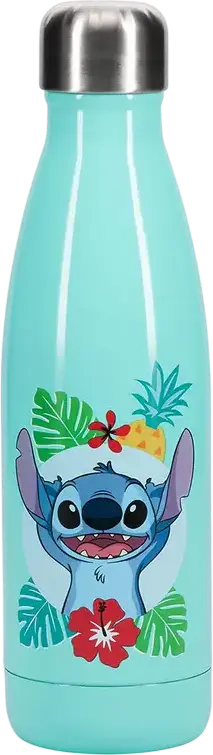 Sticla de apa Paladone Stitch Metal Water Bottle V2, Verde