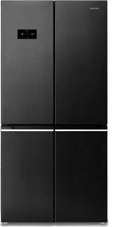 Sharp SJ-NFA35IHXAD-EU Multi Door Refrigerator, Dark Inox, 487L Net Volume, Advance No Frost, Inverter Compressor, AdaptiFresh & Metal Cooling