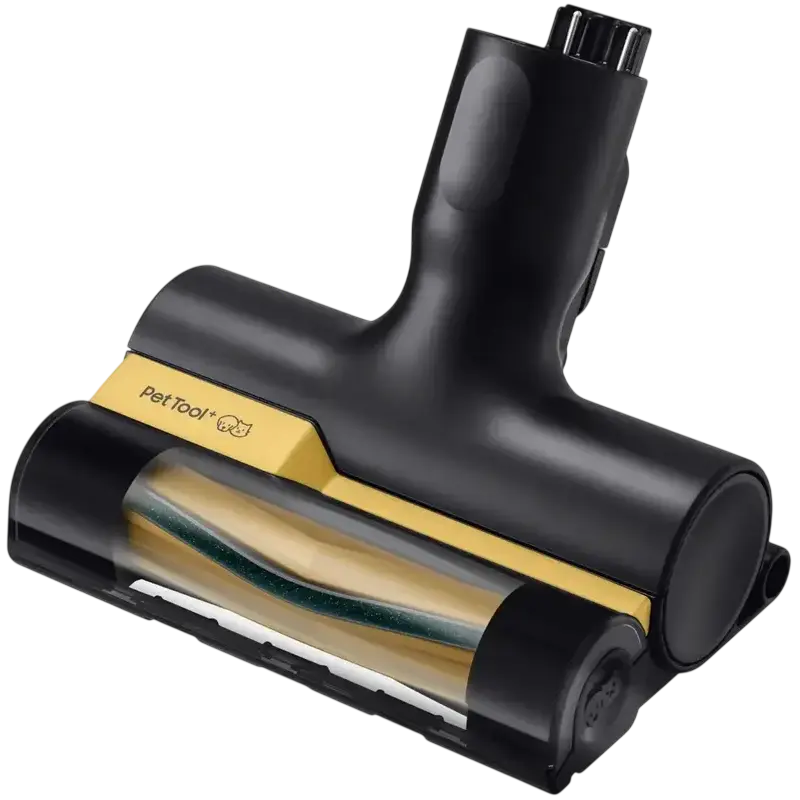 Aspirator fara fir Samsung VS70H25WFT Jet 85S Complete, Putere Suctie 250W, Motor HexaJet, Filtrare HEPA, Gri deschis, Autonomie 60 min