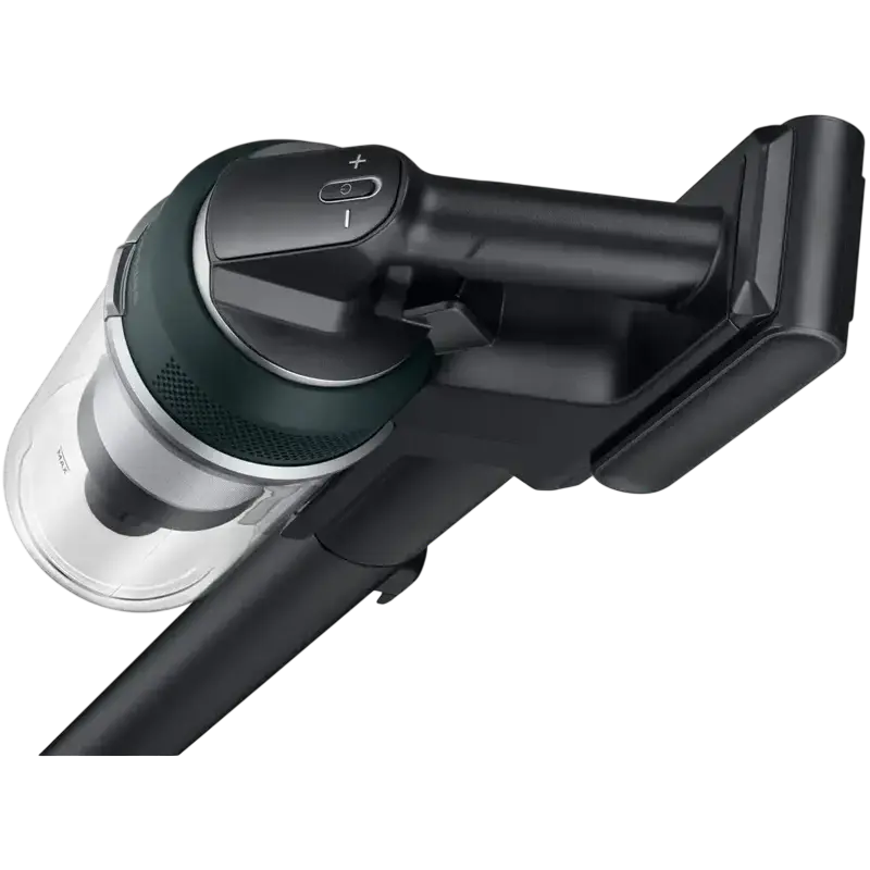 Aspirator fara fir Samsung VS70H25WFT Jet 85S Complete, Putere Suctie 250W, Motor HexaJet, Filtrare HEPA, Gri deschis, Autonomie 60 min