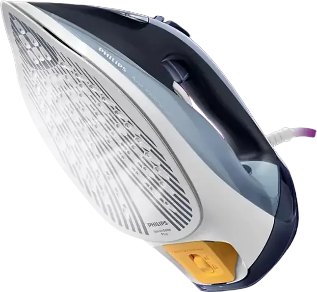 Philips Azur 7000 Series DST7020/20 Steam Iron, 2800W, SteamGlide Plus Soleplate, 50g/min Continuous Steam, 250g Steam Boost, Quick Calc Release