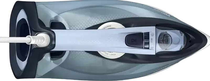Philips Azur 7000 Series DST7020/20 Steam Iron, 2800W, SteamGlide Plus Soleplate, 50g/min Continuous Steam, 250g Steam Boost, Quick Calc Release