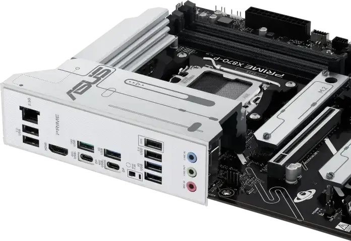 Placa de baza ASUS PRIME X870-P AM5 ATX Chipset AMD X870 pentru Ryzen 9000/8000/7000, DDR5 8000+ MT/s, PCIe 5.0 x16, USB4 Type-C, Ethernet 2.5Gb