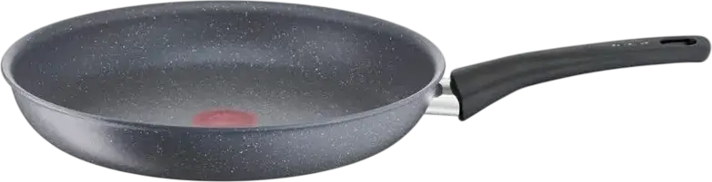 Tefal G1500572 Healthy Chef Frying Pan, 26 cm, Non-stick Titanium Mineralia+ Coating, Aluminium, Induction Compatible, Thermo-Spot Heat Indicator, Grey