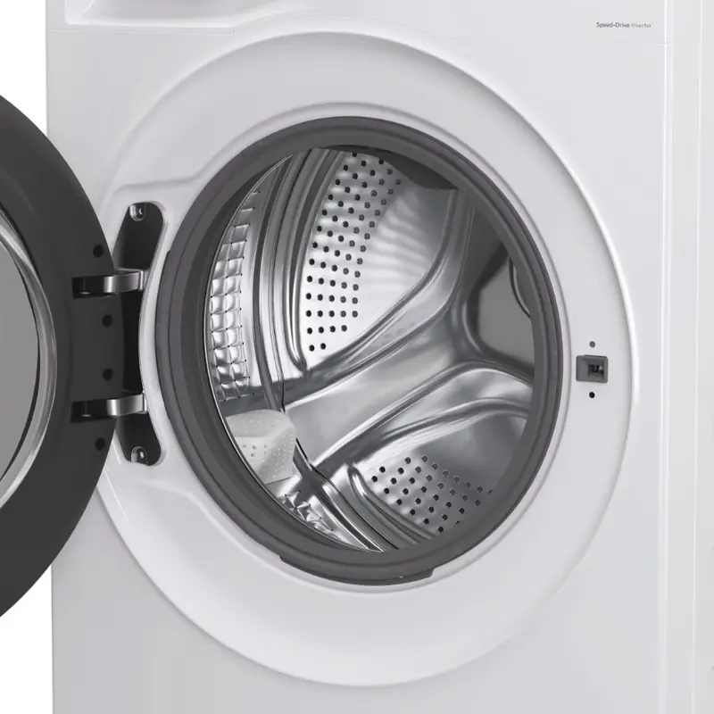 Masina de spalat rufe Candy BP 49SBL8-S ProWash 550 cu incarcare frontala, 9kg, 1400 RPM, Clasa Energetica A, Motor Inverter, Wi-Fi, Steam, Alb/Negru