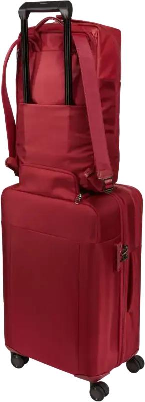 Rucsac Thule Spira SPAB-113 pentru laptop, femei, 15L din poliester rezistent la apa, compartiment laptop 13", buzunar tableta si curea pentru bagaj
