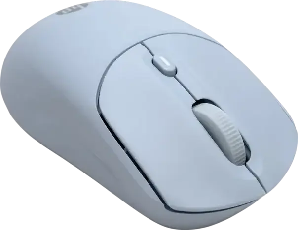HP 400 Quiet Wireless Mouse, Blue, Dual-mode Bluetooth and 2.4GHz USB, Adjustable 6000 DPI, Ambidextrous Compact Design, Quiet-click Buttons, 24 Month Battery