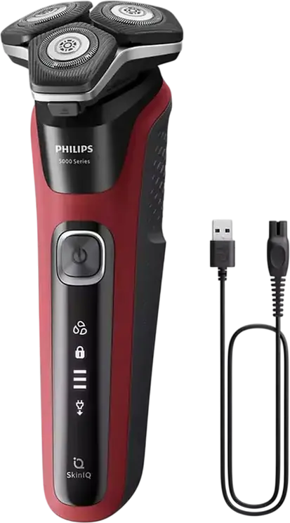 Aparat de ras electric Philips S5883/10, Rosu | Negru