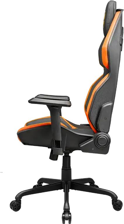 Игровое кресло Cougar Hotrod CGR-ARX, кожа Hyper-Dura PU, пена высокой плотности, 3D-подлокотники, газлифт Class 4, наклон 150°, макс. нагрузка 136 кг