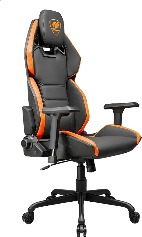 Игровое кресло Cougar Hotrod CGR-ARX, кожа Hyper-Dura PU, пена высокой плотности, 3D-подлокотники, газлифт Class 4, наклон 150°, макс. нагрузка 136 кг