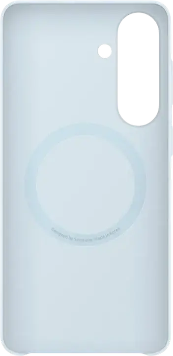 Husa Slim Samsung Galaxy S26 Plus cu Inel Magnetic Integrat, Albastru Deschis, Design Subtire Protectiv, Fabricata in Coreea