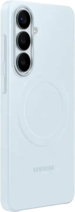 Husa Slim Samsung Galaxy S26 Plus cu Inel Magnetic Integrat, Albastru Deschis, Design Subtire Protectiv, Fabricata in Coreea