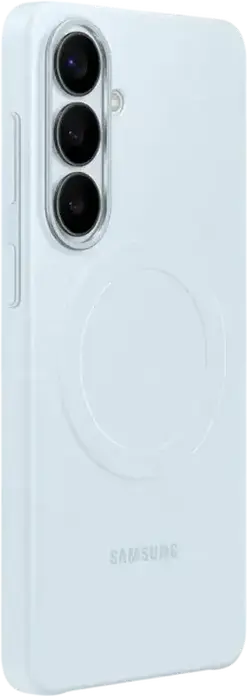Husa Slim Samsung Galaxy S26 Plus cu Inel Magnetic Integrat, Albastru Deschis, Design Subtire Protectiv, Fabricata in Coreea