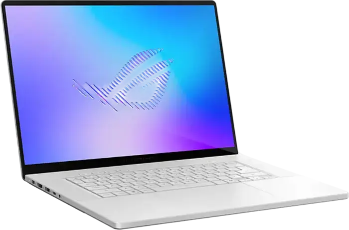 Laptop Gaming ASUS ROG Zephyrus G16 GU606, 16" OLED 2.5K 240Hz, Intel Core Ultra 9 386H, 32GB LPDDR5X, 1TB SSD, Aluminiu CNC, Platinum White