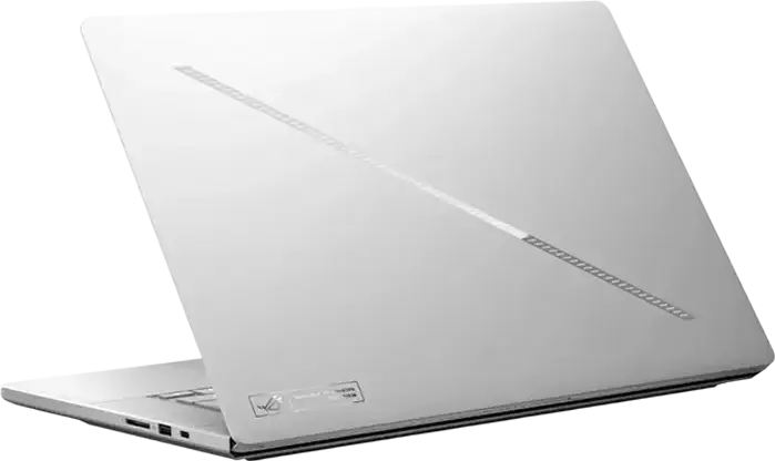 Laptop Gaming ASUS ROG Zephyrus G16 GU606, 16" OLED 2.5K 240Hz, Intel Core Ultra 9 386H, 32GB LPDDR5X, 1TB SSD, Aluminiu CNC, Platinum White