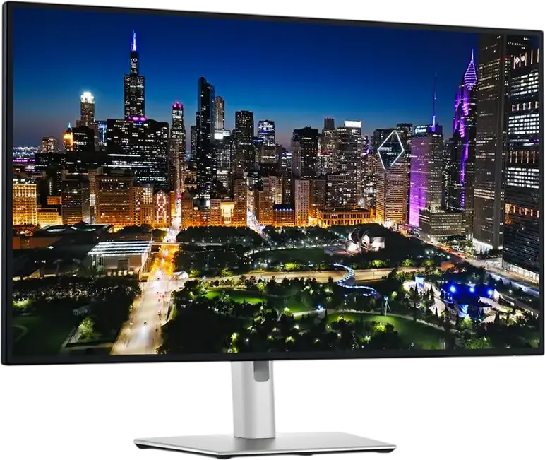 31,5" Monitor DELL U3225QE, IPS 3840x2160 4K UHD, Argintiu