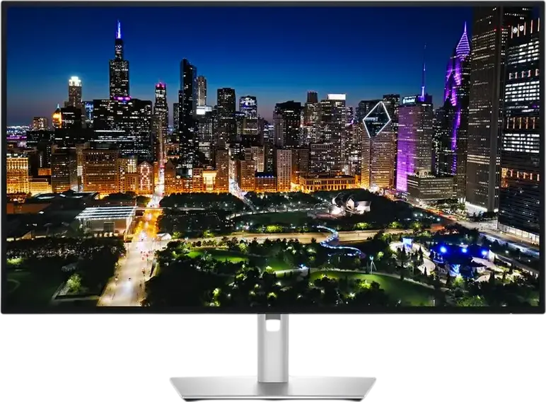 Dell UltraSharp U3225QE 31.5" 4K UHD Monitor, IPS Black Panel, 120Hz, VESA DisplayHDR 600, Thunderbolt 4, RJ45 Ethernet, USB Hub, Silver