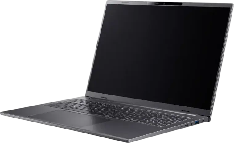 Laptop Acer Aspire 16 AI A16-61M, 16" OLED WUXGA+ 120Hz, AMD Ryzen AI 5 330, 16GB LPDDR5X, 1TB PCIe SSD, AMD Radeon Graphics, Linux eShell, Gri