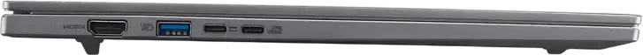 Laptop Acer Aspire 16 AI A16-61M, 16" OLED WUXGA+ 120Hz, AMD Ryzen AI 5 330, 16GB LPDDR5X, 1TB PCIe SSD, AMD Radeon Graphics, Linux eShell, Gri