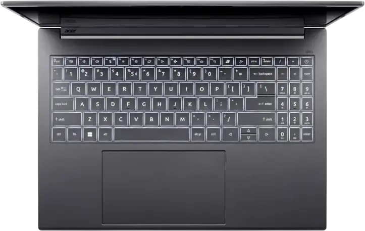 Laptop Acer Aspire 16 AI A16-61M, 16" OLED WUXGA+ 120Hz, AMD Ryzen AI 5 330, 16GB LPDDR5X, 1TB PCIe SSD, AMD Radeon Graphics, Linux eShell, Gri