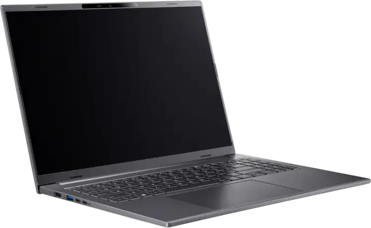Laptop Acer Aspire 16 AI A16-61M, 16" OLED WUXGA+ 120Hz, AMD Ryzen AI 5 330, 16GB LPDDR5X, 1TB PCIe SSD, AMD Radeon Graphics, Linux eShell, Gri