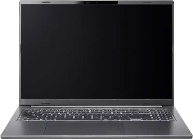 Laptop 16" Acer Aspire 16 AI OLED A16-61M, Steel Gray, AMD Ryzen AI 5 330, 16GB/1024GB, Linux eShell