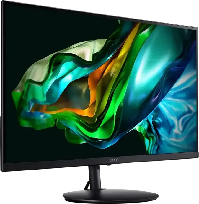 Монитор Acer SA242YP1BIP 23.8" FHD IPS, 144Гц, 1мс, AMD FreeSync, USB-C, HDMI, VGA, безрамочный дизайн, крепление VESA, черный