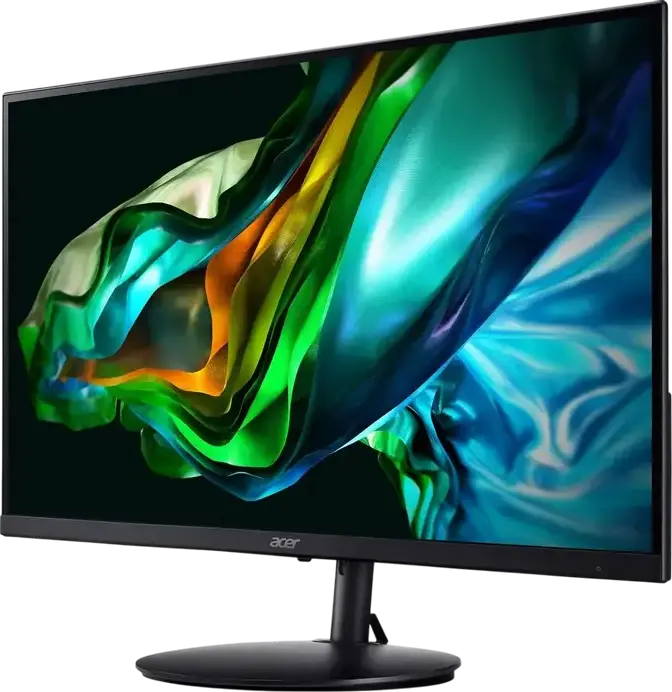 Монитор Acer SA242YP1BIP 23.8" FHD IPS, 144Гц, 1мс, AMD FreeSync, USB-C, HDMI, VGA, безрамочный дизайн, крепление VESA, черный