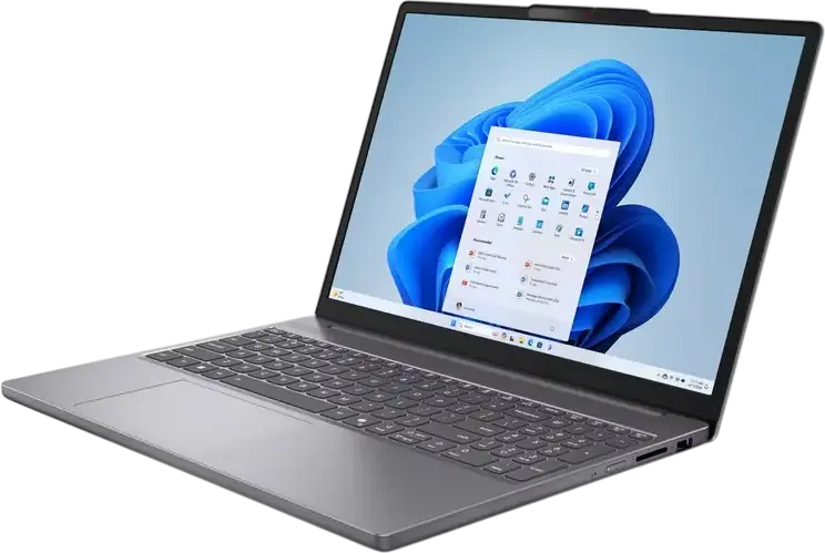 Lenovo IdeaPad Slim 3 16ARP10 Laptop, 16" IPS FHD+ Display, AMD Ryzen 5 Processor, 16GB DDR5 RAM, 512GB NVMe SSD, Radeon Graphics, Luna Grey