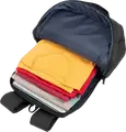 Rivacase Tegel 8435 Laptop Backpack for up to 15.6 inch Laptops, Water-Resistant Recycled rPET Polyester, Trolley Strap, Black