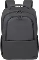 Rivacase Tegel 8435 Laptop Backpack for up to 15.6 inch Laptops, Water-Resistant Recycled rPET Polyester, Trolley Strap, Black