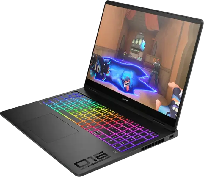 Laptop Gaming HP OMEN MAX 16 - Intel Core Ultra 9 275HX, 32GB RAM DDR5, SSD 1TB, Ecran 16" WQXGA IPS 240Hz, NVIDIA GeForce RTX Seria 50, Carcasă Aluminiu, Shadow Black, FreeDOS