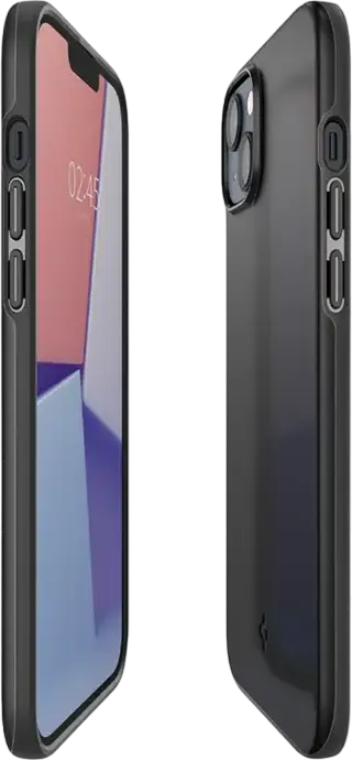 Husa Spigen Thin Fit pentru iPhone 14 Plus, Protectie Hibrida Ultra-Subtire si Usoara, Policarbonat si TPU, Grosime 1.55mm