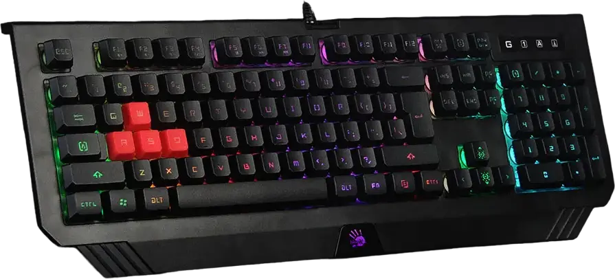 Tastatură Bloody B120N, Cu fir, Negru