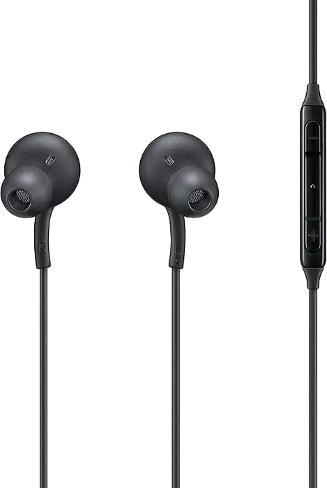 Casca Samsung EO-IC100B In-Ear cu Fir, Conector USB Type-C, Tuning Audio AKG, Microfon Integrat și Control Remote Inline, Negru