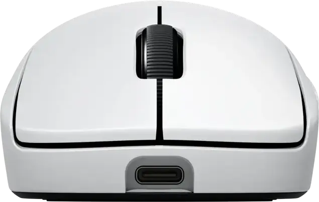 Logitech G Pro 2 LightSpeed Wireless Gaming Mouse, HERO 2 Sensor, 32,000 DPI, 1000Hz, 8 Buttons, Ambidextrous, RGB, 910-007295, White